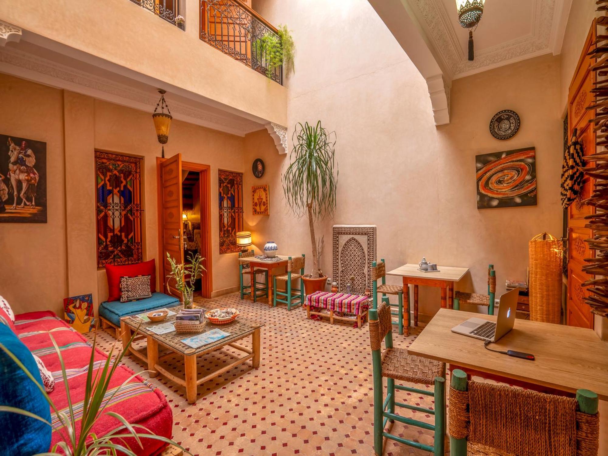 Riad Majdoulina Chez Jiji マラケシュ エクステリア 写真